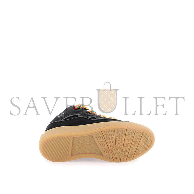 LANVIN LEATHER CURB BLACK FM-SKRK11